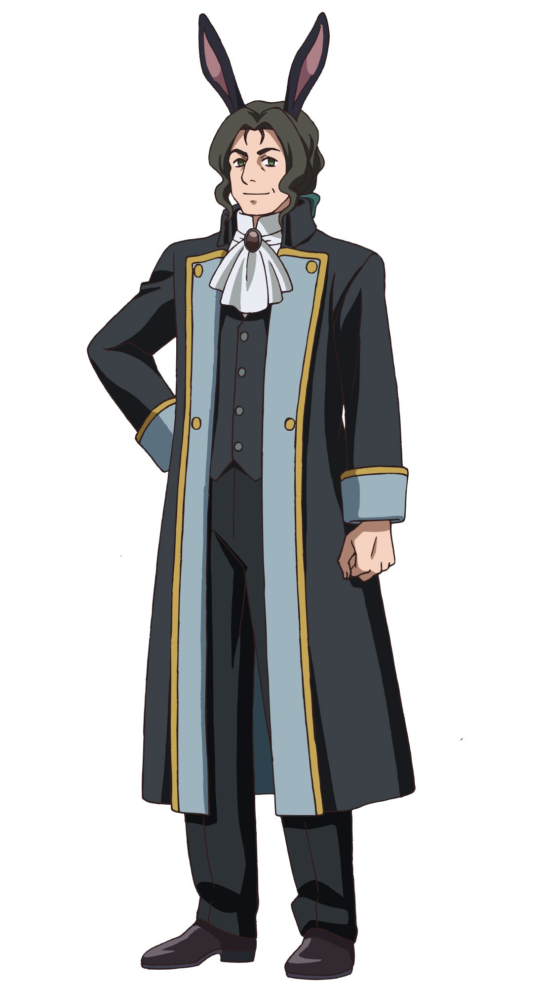 ラパン（CV：浅沼晋太郎）。黒兎王国の大臣。