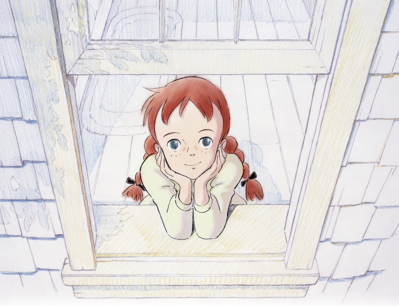 「劇場版『赤毛のアン グリーンゲーブルズへの道』」より。 (c) NIPPON ANIMATION CO., LTD.“Anne of Green Gables” ™AGGLA