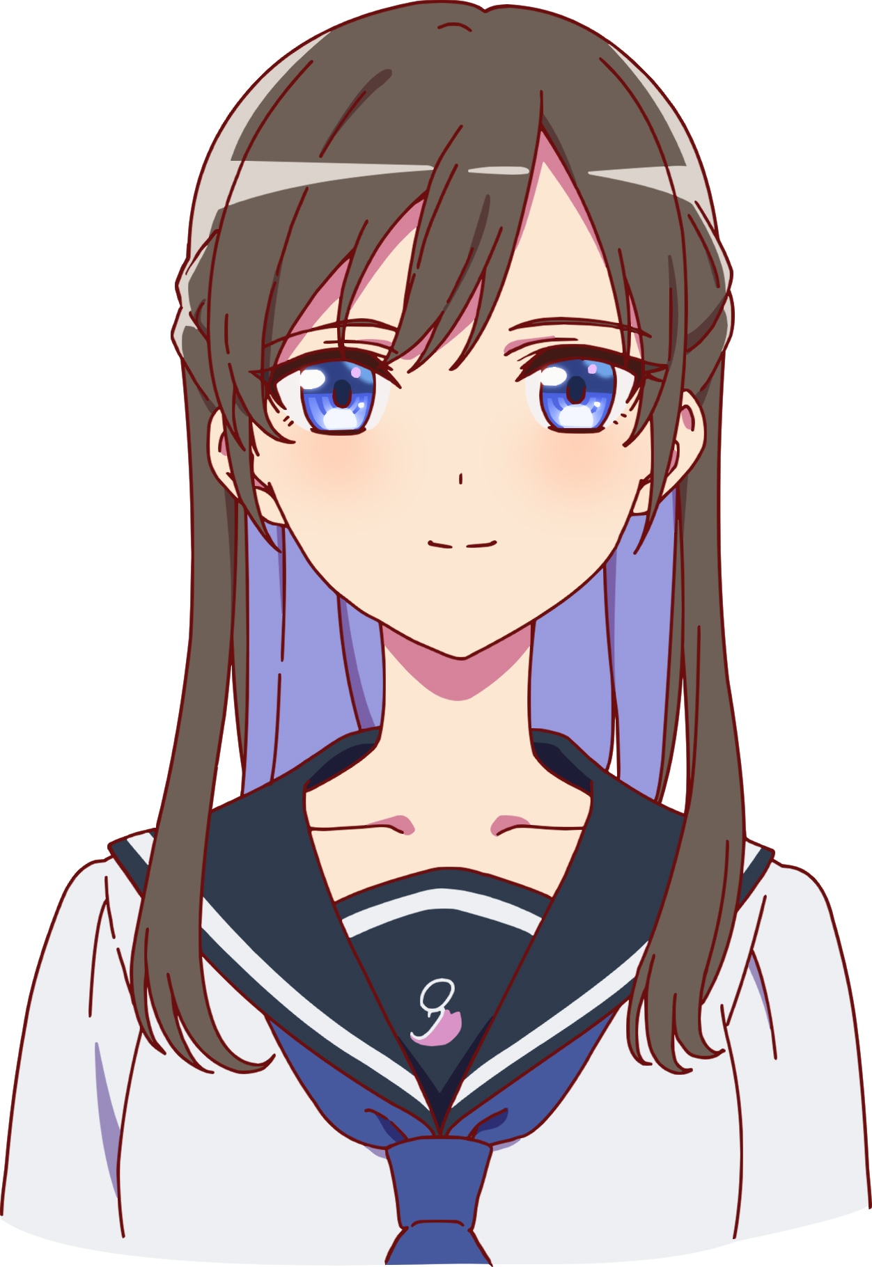 谷崎詩音（CV：佳原萌枝）(c)なれなれプロジェクト/菜なれ花なれ製作委員会