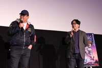 左から福田己津央監督、仲寿和プロデューサー。