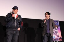 左から福田己津央監督、仲寿和プロデューサー。