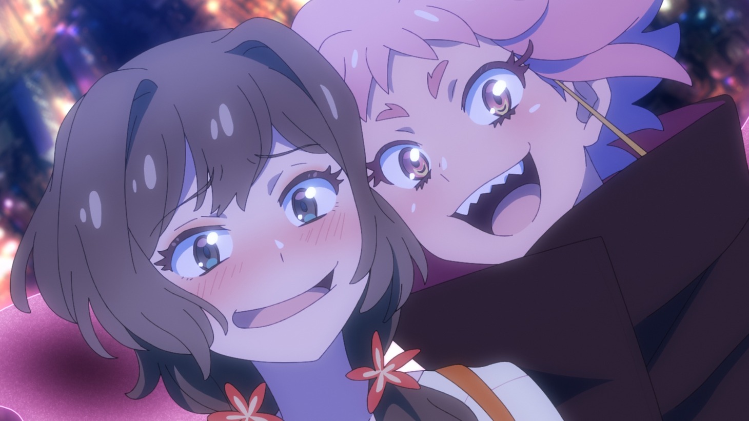 TVアニメ「真夜中ぱんチ」特報より。
