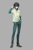 ルー・ミンフェイ／路明非（CV：山下大輝）。両親と離れ、親戚の家に居候する孤独な青年。高校卒業を間近に迎えたある日、カッセル学院から入学招待を受ける。