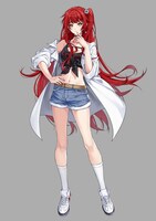 ノノ／諾諾（CV：本渡楓）。ルー・ミンフェイをカッセル学院へ招待するために現れた学院生。クールな性格で赤いロングヘアーがトレードマーク。