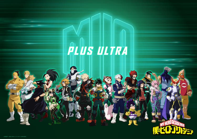 ヒロアカ」7期 1年A組大集合のキャラビジュ、最新コスチュームで凛々 