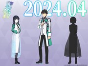TVアニメ「魔法科高校の劣等生」第3シーズンのキャラクターイラスト。シルエットとなっていた司波深雪のイラストが公開された。