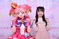キュアワンダフルと長縄まりあ。