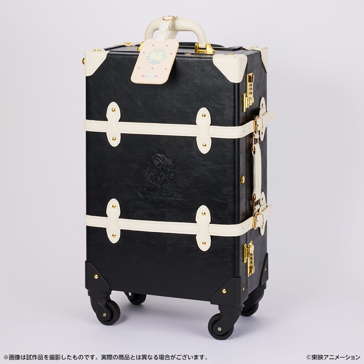 「ふたりはプリキュア キャリーケース・ラゲッジタグセット キュアブラック＆メップルver.」
