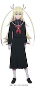 翡翠かのん(CV:和氣あず未)。グリーン部隊所属の戦隊員。グリーンキーパーに次ぐ「従一位」という位階を持つ。かわいらしいセーラー服姿とは裏腹に大戦隊史上最年少の10歳という若さで入隊した、狂気に満ちた一面を持つスーパーエリート戦隊員。