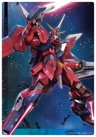 「【ジャンボカードダス／フラットガシャポン】機動戦士ガンダムSEED FREEDOM クリアビジュアルポスター」