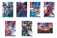「【ジャンボカードダス／フラットガシャポン】機動戦士ガンダムSEED FREEDOM クリアビジュアルポスター」