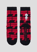 「デデデデ パターン｜ミドルソックス」