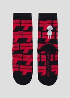 「デデデデ パターン｜ミドルソックス」