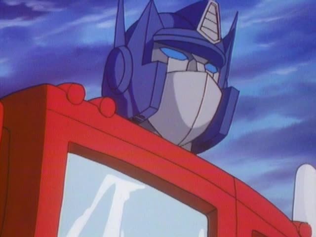 TVアニメ「戦え！超ロボット生命体トランスフォーマー」の場面カット。 (c)TOMY