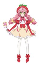 ベリーブロッサム=乃苺佳寿（CV：水瀬いのり）。地図子の街を脅威から守る魔法少女。 (c)佐和田米／集英社・「アクロトリップ」製作委員会