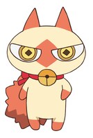 マシロウ（CV：河西健吾）。魔法少女のマスコット。ベリーブロッサムを裏で支える。 (c)佐和田米／集英社・「アクロトリップ」製作委員会