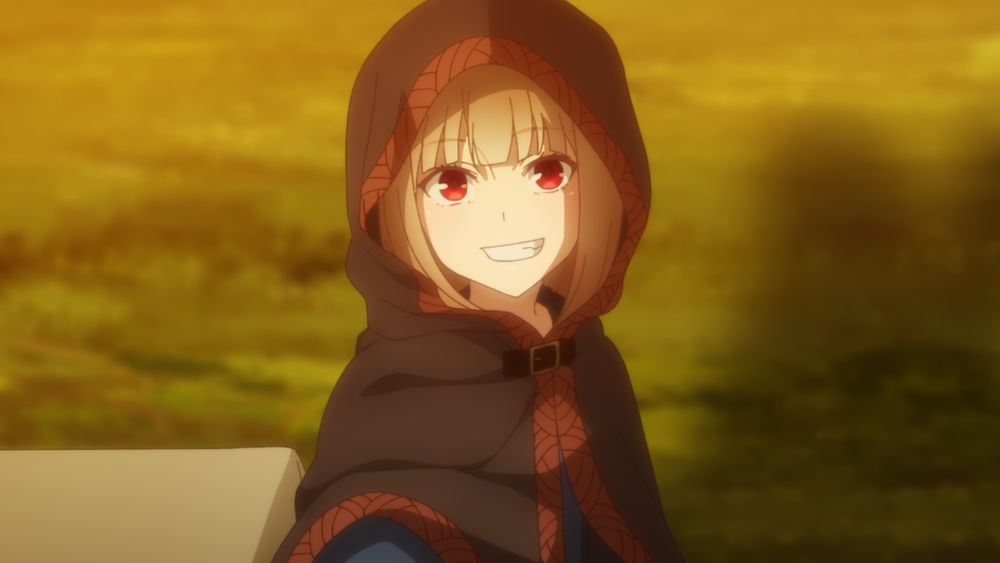 TVアニメ「狼と香辛料 merchant meets the wise wolf」第2弾PVの場面カット。