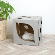 「animate LIMITED SELECTION TVアニメ『呪術廻戦』獄門疆ペットハウス」でくつろぐ猫のイメージ画像。