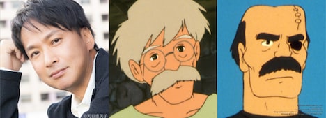 おじい役とラオ博士役を兼任する椎名桔平（左）。