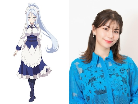 左からシルファとLynn。 (c)謙虚なサークル・講談社／「第七王子」製作委員会