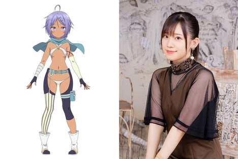 左からレンと高橋李依。 (c)謙虚なサークル・講談社／「第七王子」製作委員会