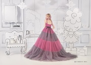 「ご近所物語」をモチーフにした「LU-1010 Orange×Pink×Gray」。