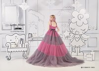 「ご近所物語」をモチーフにした「LU-1010 Orange×Pink×Gray」。