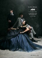 「LU-1012 Blue×Black」と「LU-2006 White×Navy」。