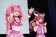 キュアメロディ、キュアハッピー。