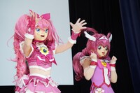キュアメロディ、キュアハッピー。