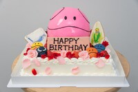 ラクスのために用意されたバースデーケーキ。