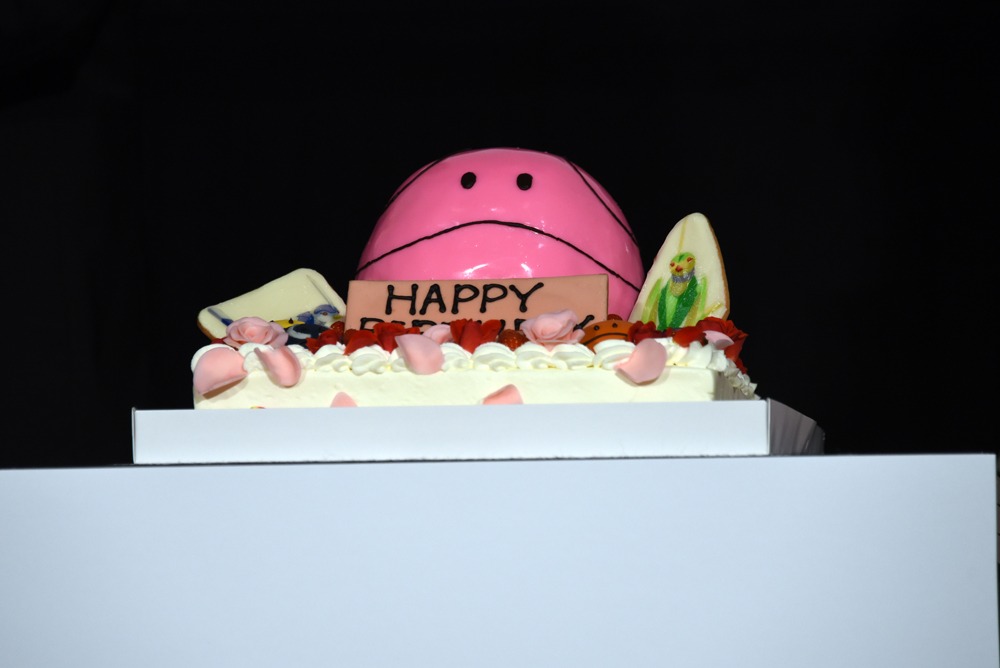 ラクスのために用意されたバースデーケーキ。