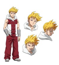 ランスロット（CV：内山昂輝）。ベンウィックのバン王とエレイン王妃の息子であり、＜黙示録の四騎士＞の1人。シンに化けてパーシバル達をリオネス王国に導く役目を果たしていた。自在に姿を変えられる弓の名手。