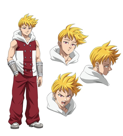 ランスロット（CV：内山昂輝）。ベンウィックのバン王とエレイン王妃の息子であり、＜黙示録の四騎士＞の1人。シンに化けてパーシバル達をリオネス王国に導く役目を果たしていた。自在に姿を変えられる弓の名手。