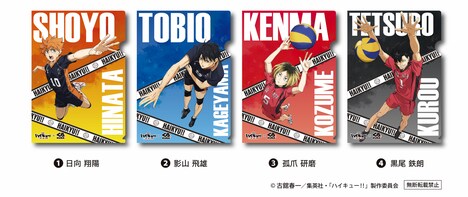 2月9日から会計額2500円ごとにプレゼントされるクリアファイル。