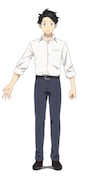 中村照秋(CV:大塚剛央)父親の仕事の都合で東京から沖縄に転校してきた。ひーなーのことが好きだが、方言がスゴすぎて何を言っているのかわからないでいる。 (c)空えぐみ・新潮社/「沖ツラ」製作委員会