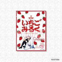 10連セット購入特典の「銀時『いちごみるく』キャンディ」。