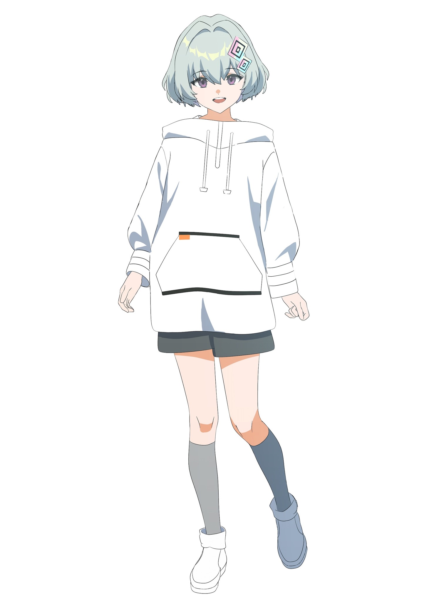 0号（CV：種崎敦美）。明に“カノジョ”として作られた人造人間。明への恋愛感情のようなものをプログラムされているが、自分の心が本物なのか、それとも作られた偽物なのかを考えるようになり、やがて葛藤していく。