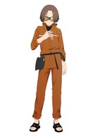 水溜明（CV：堀江瞬）。天才科学者として、ロボットや人工知能の研究に勤しむ17歳の高校生。対人感覚にズレたところがあり、友人の話を鵜呑みにして、文字通り“カノジョ”を科学的に作り上げてしまう。昔の事故で右腕を失い、義手になった。