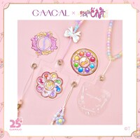「GAACAL×おジャ魔女どれみ ビーズストラップホルダー付き」