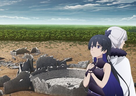 TVアニメ「Unnamed Memory」の“シーナリービジュアル”第4弾「旧トゥルダール」。(c)2022 古宮九時/KADOKAWA/Project Unnamed Memory