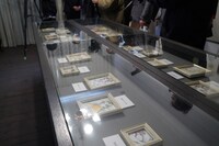 旧尾崎テオドラ邸2階のギャラリー。