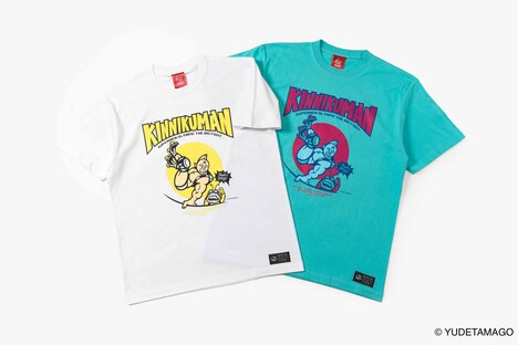 「KIN29.COM ローラーゲーム Tシャツ」左からホワイト、ミントグリーン。