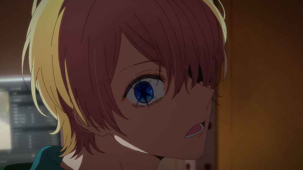 TVアニメ「【推しの子】」より。 (c)赤坂アカ×横槍メンゴ／集英社・【推しの子】製作委員会