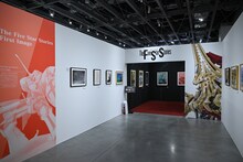 「DESIGNS 永野護デザイン展」より、「ファイブスター物語」のエリア。 (c)EDIT