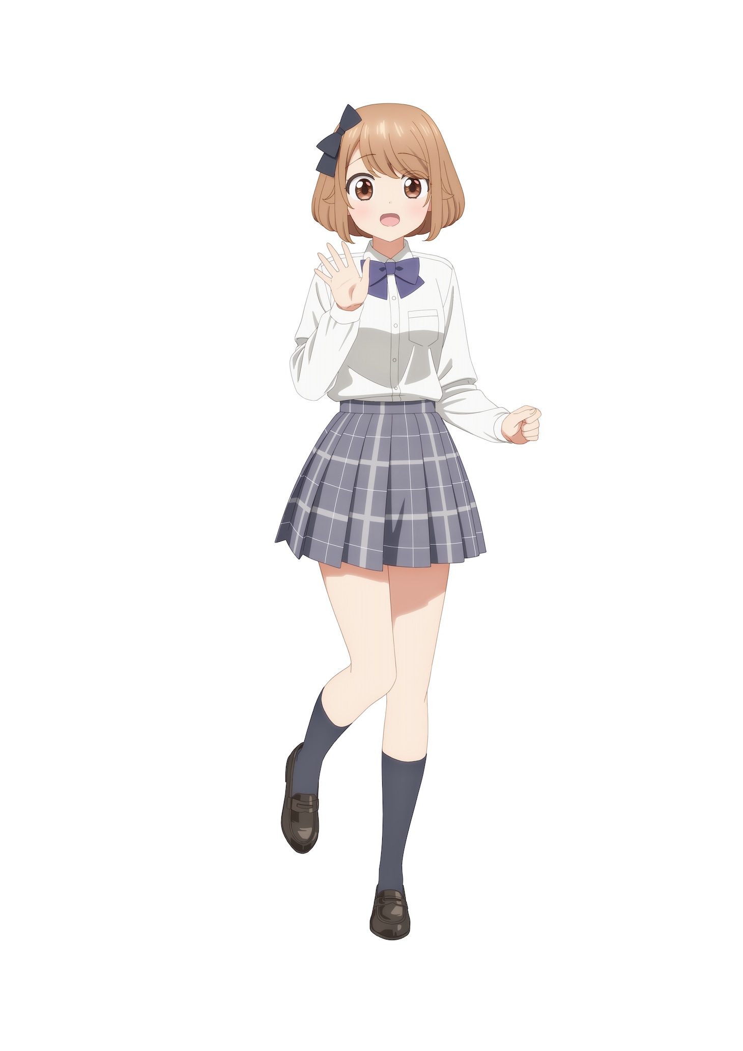 堤つむぎ（CV：集貝はな） (c)matoba/SQUARE ENIX・天使つき製作委員会
