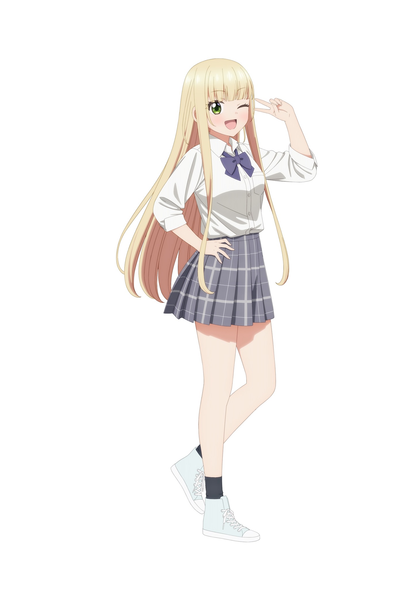 和泉のえる（CV：大西沙織） (c)matoba/SQUARE ENIX・天使つき製作委員会