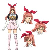 イゾルデ（CV：種崎敦美）。トリスタン隊の一人。トリスタンへの恋心を抱いていて、その愛を魔力に変換して戦うことができる。どんな強敵にもひるまず戦う勇敢さを持つが、トリスタンの前では乙女になってしまう。