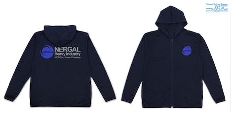 「ネルガル重工 薄手ドライパーカー」