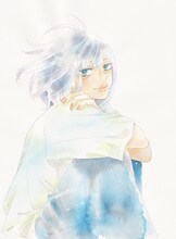 「突風とビート」予告カット。(c)椎名軽穂／集英社